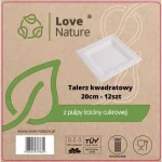 LOVE TALERZ KWADRAT 20X20 A'12 77290