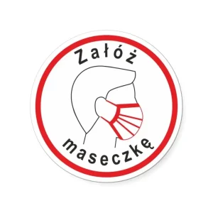 NAKLEJKI ZAŁÓŻ MASECZKĘ ŚR. 10CM