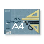 BLOK TECHNICZNY A4 BIAŁY 250GR A'10/100