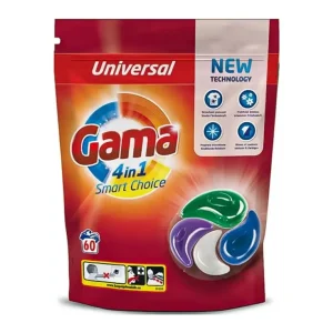 GAMA KAPSUŁKI DO PRANIA UNI 4W1 1320G 60P