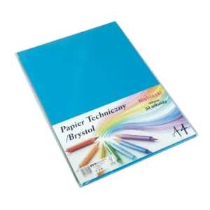 PAPIER KOLOR 185G A'50 NIEBIESKI