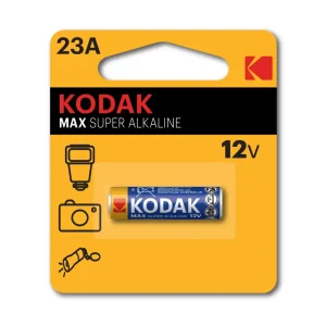 KODAK BATERIA K 23A BLISTER MAX SUPER ALKALINE A'1