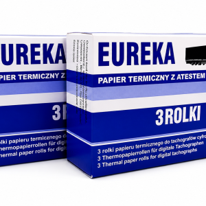 Papier do tachografu cyfrowego Eureka zestaw 3 rolki